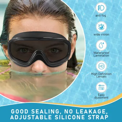 Anti-Fog Arena Eye Glasses for Professional Kids' Swimming Competitions