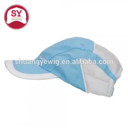 Fancy baby sports caps and hats with short soft bill