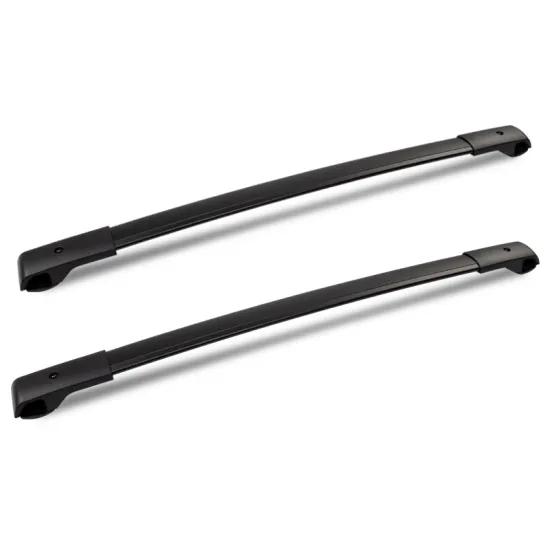 High Quality Aluminium and Nylon Black Roof Rack Cross Bars for Subaru Ascent 2019-2022