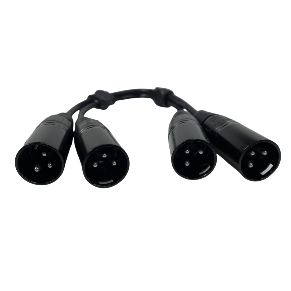 3P XLR MALEX2から3P XLR MALEX2