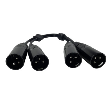 3P XLR MALEX2から3P XLR MALEX2