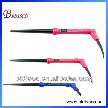 cone shape 25/13cm size plastic hair curling iron professional
