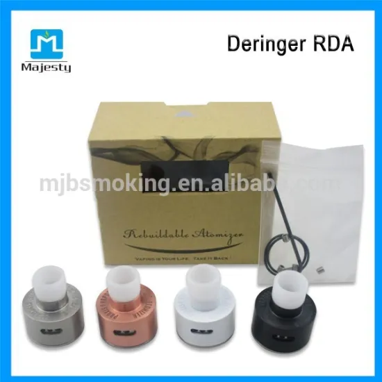 Unique Design and No Burning dry herb vaporizer tank derringer rda electronic cigarette dry herb vaporizer