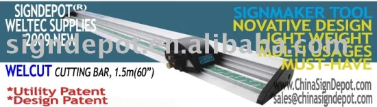 SIGNDEPOT: WELTEC WELCUT BOARD CUTTING BARS, 2009 new