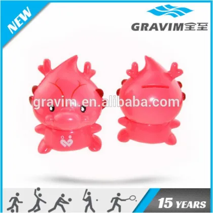Dragon baby PVC money saving box
