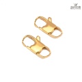 Secure Metal Fastener for Necklace Assembly