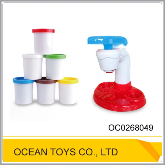 Preschool intelligent kids magnetic play dough with tools OC0268049