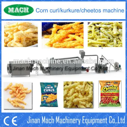 Full Automatic Kurkure/Cheetos/Niknak Snack Food Equipment processing line
