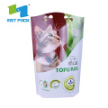 Stand Up Pouch Biodegradable Kraft Paper Bag Food