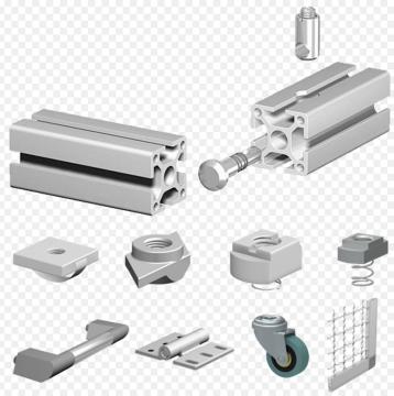 Aluminum Extrusion Square Bars for Hardware Fittings Machining