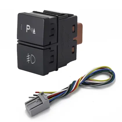 Factory Wholesale 36.3mm x 23mm H Onda Dual Push Button Switch