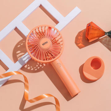 Portable Rechargeable USB Hand Fan with Bracket