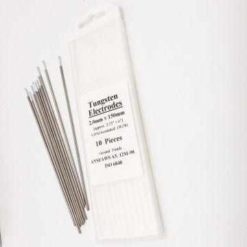 Accessories Tig Welding Welding Wz8 White Tungsten Electrode "Θα μπορούσε να συμπυκνωθεί σε:" Λευκό ηλεκτρόδιο βολφραμίου για Tig Welding Torch Accessories WZ8