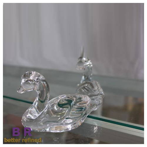 Glass Duckling Ornament For Home