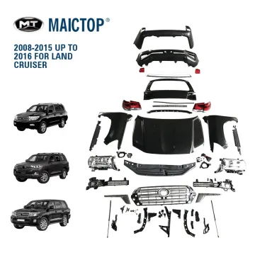 MAICTOP Car Accessories Body Kit for 2008-2015 Upgrade 2016-2017 Land Cruiser Full Car Upgrade Kit Good Quality" 

However, to make it more SEO-friendly and concise, you might consider:

"MAICTOP Land Cruiser Body Kit 2008-2015 Upgrade 2016-2017 Good Qual