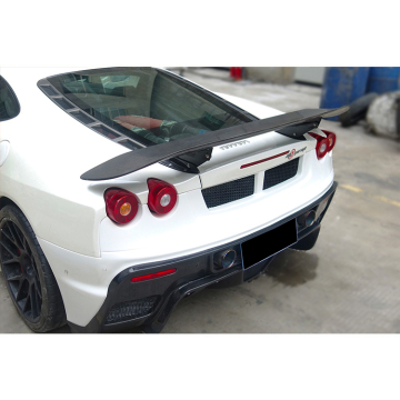 Spoiler de ala GT de fibra de carbono para Ferrari F430