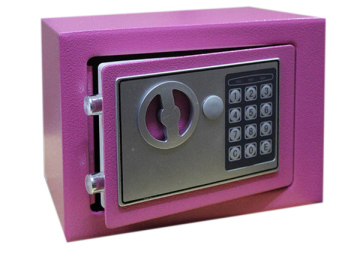 Small digital security electronic safe for office