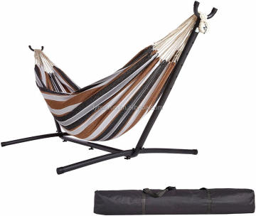Brazilian hammock with steel stand