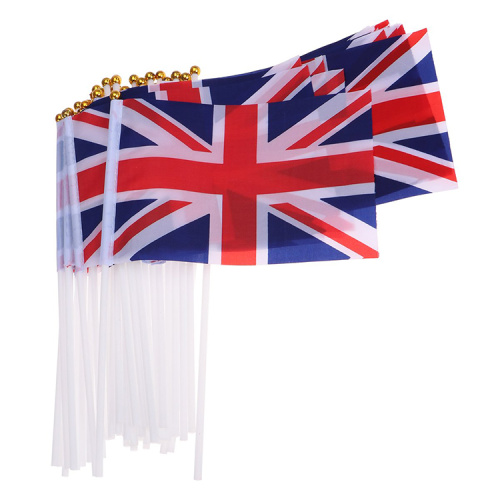 Free Sample Polyester England National Hand Waving Flag
