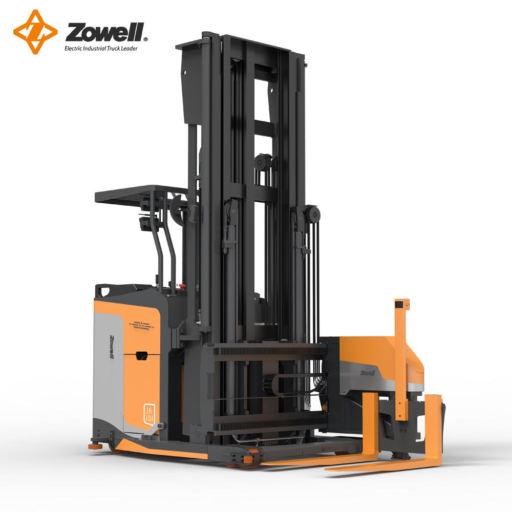 New Electric Vna Three Way Forklift Lift Truck