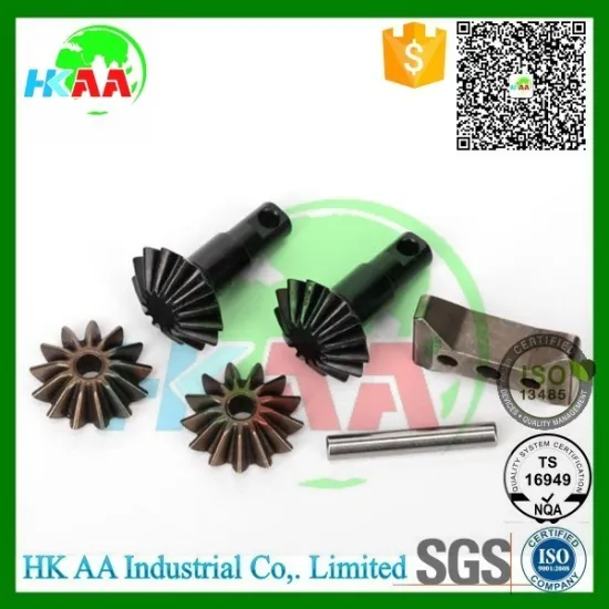 TS16949 certified precision small differential gear, spider differential side gear