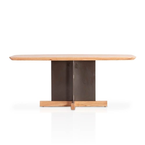 長方形の高品質の木製ダイニングテーブル