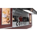 Fast Food Kiosk Cart with Customized Kitchen Machine
