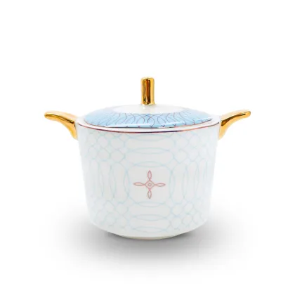 Nordic Fine Royal Porcelain Tea and Coffee Set - Bone China