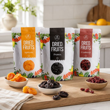 Custom Resealable Freeze Dry Fruit Bags For Sale