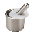 Cylindrical Mortar and Pestle Set