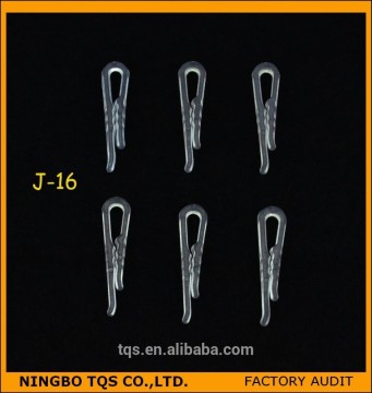 5cm Transparent Plastic Clips for Cloths Packaging