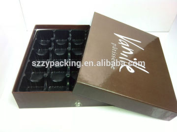 China Manufacturer Provide Popular Gift Chocolate Box With Plastic Tray