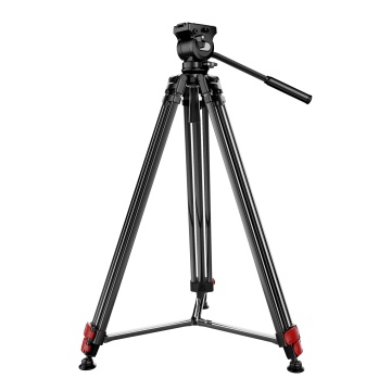 71 Inch Heavy Duty Professional Camera Tripod with 360 Degree Fluid Head