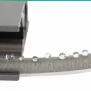 Aluminium Doors and Windows Accessories: Waterproof Silicone Weather Strip & Door Bottom Seal