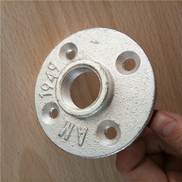 galvanized threaded flange