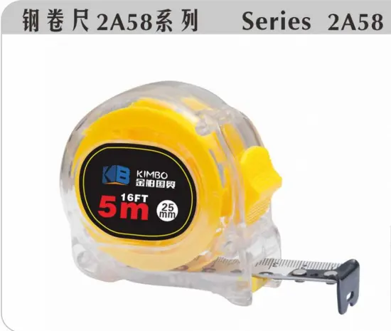 Transparent Fresh Abs Case Steel Measuring Tape