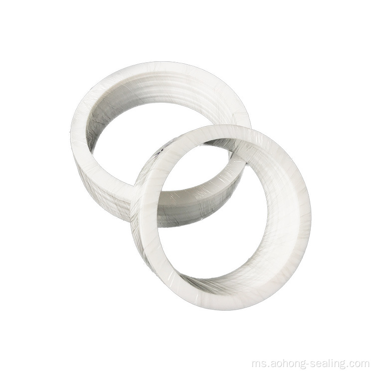 100% Gasket Lembaran PTFE Virgin diperluas Gasket PTFE