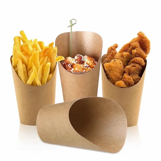 Disposable Kraft Snack Cups