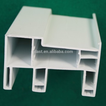 Environmental window frame plastic pvc profiles by Huazhijie
