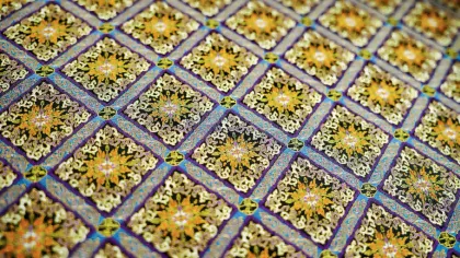 Nitre Flame Mulberry Silk Fabric