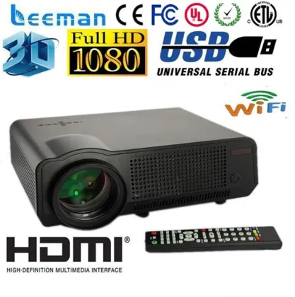 wireless ezcast proyector Shenzhen Leeman 3D LED projector