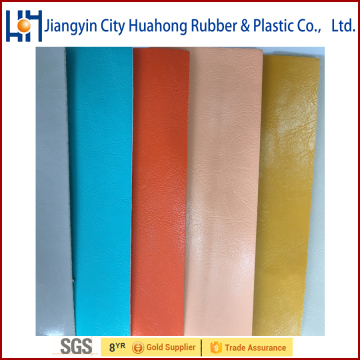 glossy pvc artificial leather for bags