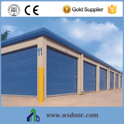Steel fireproof roller shutter door