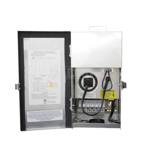 Weather-Resistant Stainless Steel Outdoor Transformer for Reliable Landscape Lighting (50W-150W)