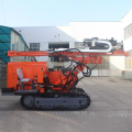 High speed photovoltaic solar pile driver pile driver