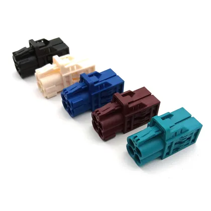 Quad Rosenberger Version Mini Fakra Female Cable Connector