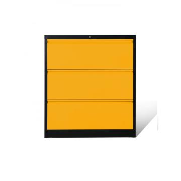 Metal 3 Drawers Laterial File Cabinets