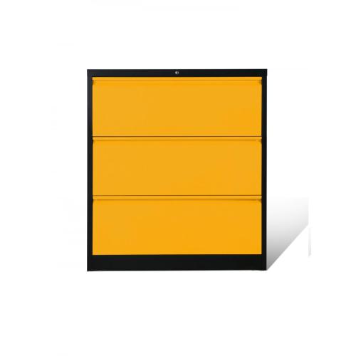 Metal 3 Drawers Laterial File Cabinets