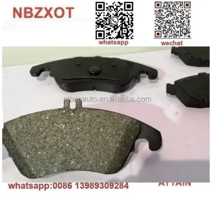 ATTAINAUTO NBZXOT Truck Disc Brake Pads & Ceramic Brake Discs