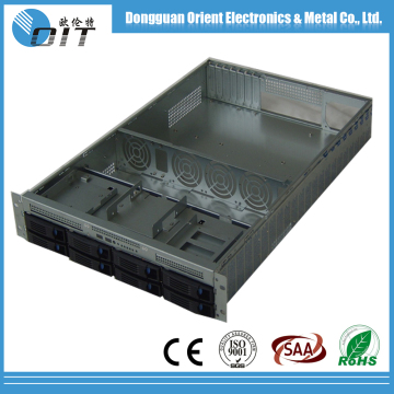 Dongguan factory 2U 19 inch hot swap rack mount server shiassis